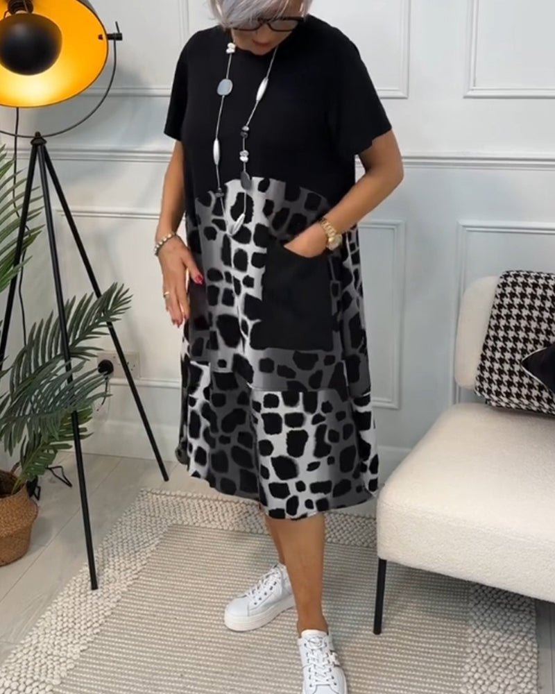 Evelora™ | Chic Midi Dress