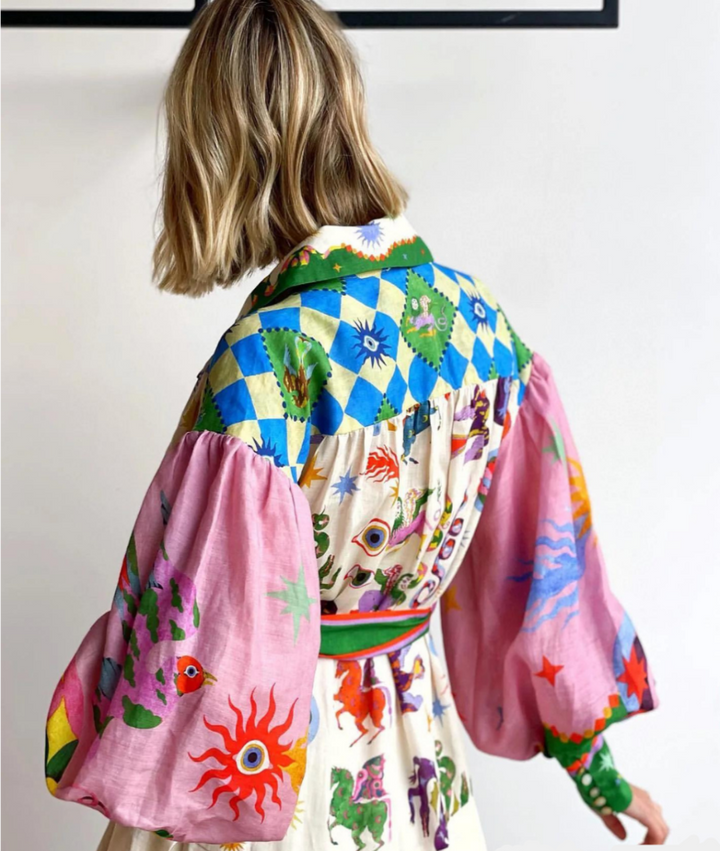 Florence™ - Brightly Coloured Dress