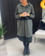 SEMBA - Casual Hooded Dress