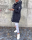 Comfy Hooded Drawstring Coat