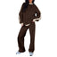 SANDI - Comfortable 2-Piece Lounge Set Sweatshirt & Straight Leg Pants