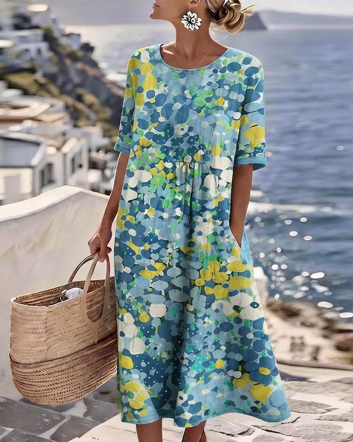 Loose Flower Dress