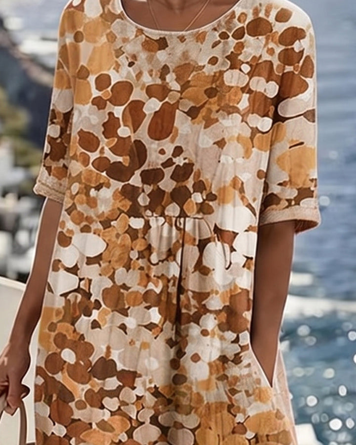 Loose Flower Dress