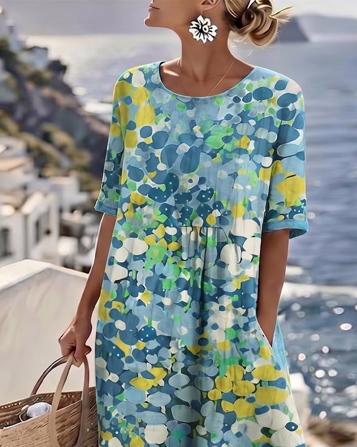 Loose Flower Dress