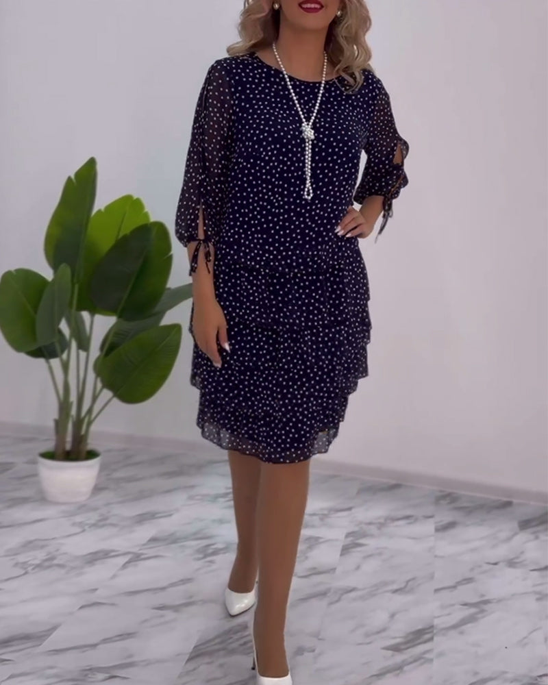 VIONA™ | Soft Classic Midi Dress