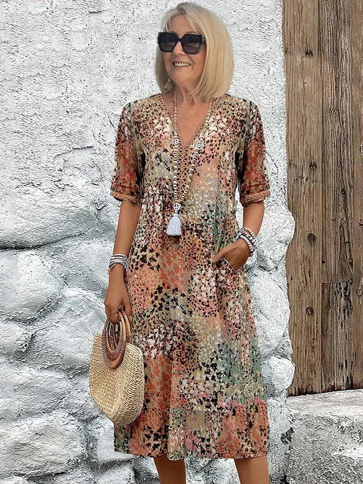Nova™ | Boho Floral Maxi