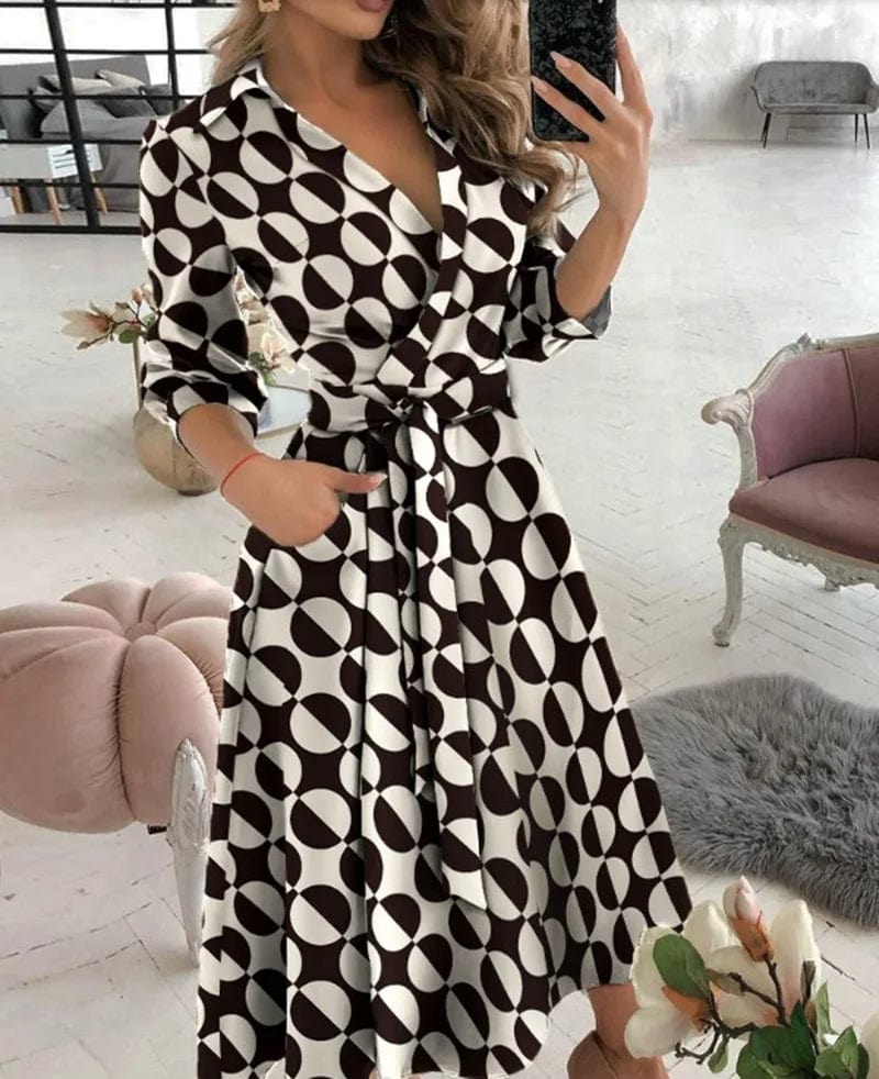 Ismara™ | Sophisticated Midi Dress