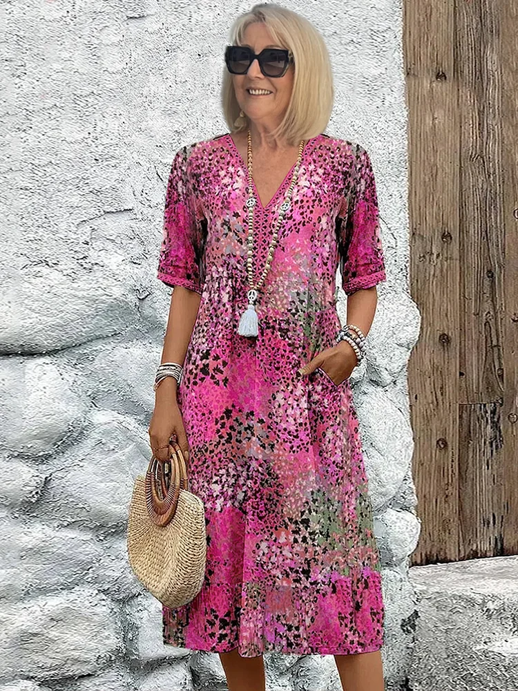 Nova™ | Boho Floral Maxi