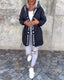 Comfy Hooded Drawstring Coat