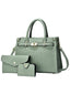 ALENOR – Crocodile Embossed Large Capacity Crossbody Handbag Set