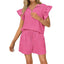KAILANI™ – Comfy Ruffle Sleeve Summer Sweat Set