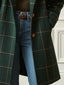 Olivia™ | Classic Checked Coat