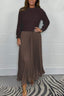 Talina™ | Refined Pleated Dress Set