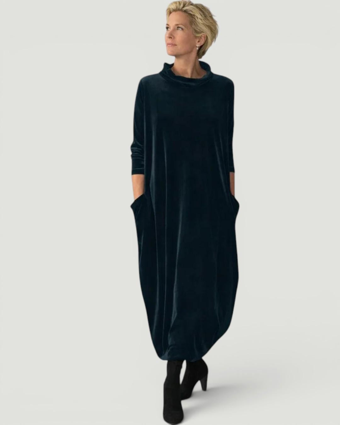 Leona - Velvet Maxi Dress