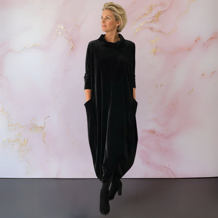 Leona - Velvet Maxi Dress