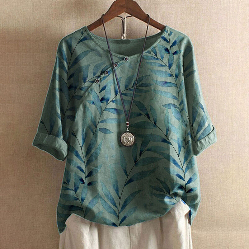 Eloise | Retro Blossom Floral Shirt