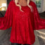 AMÉLIS™ | Shimmer Loose Fit Blouse
