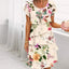 Aurenya™ | Pleated Bloom Dress