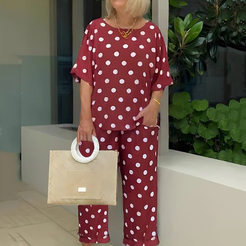 Casual Polka Dot™ | Two-Piece Set