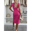 FAYLORA™ | FlowCharm Slit Dress