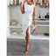 FAYLORA™ | FlowCharm Slit Dress