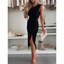 FAYLORA™ | FlowCharm Slit Dress