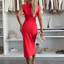FAYLORA™ | FlowCharm Slit Dress