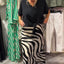 Women's Knot Blouse™ | Midi Skirt Set
