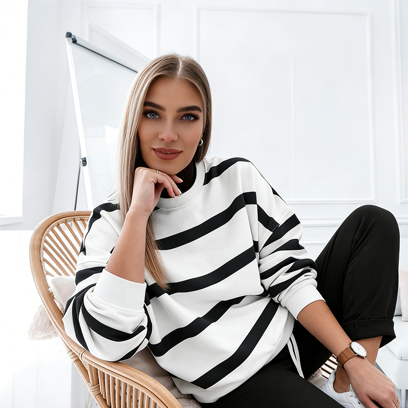 Women's Striped Sports 2-piece Set