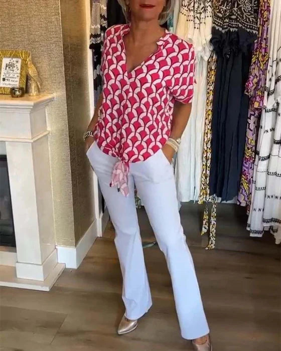 Stella™ - Casual Pattern Top