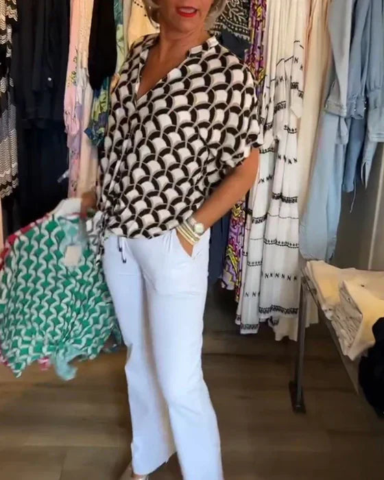 Stella™ - Casual Pattern Top