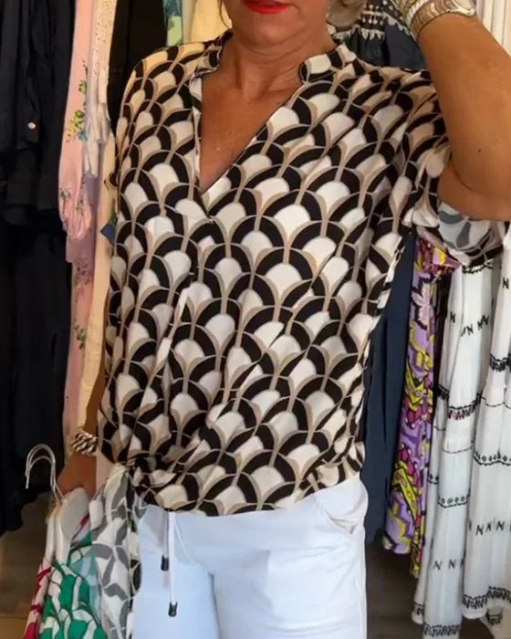 Stella™ - Casual Pattern Top